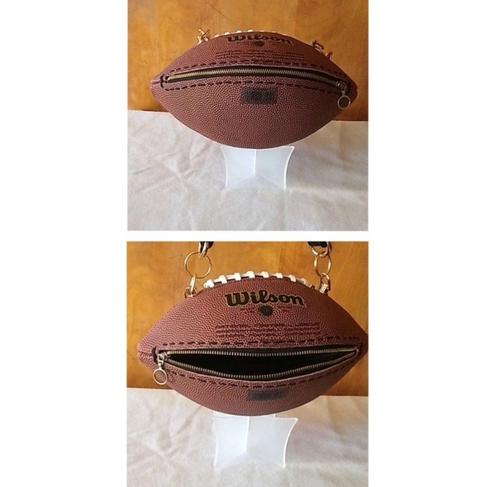 HANDMADE Football Purse (SAN FRANCISCO 49ERS) 🏈 - Picture 13 of 17